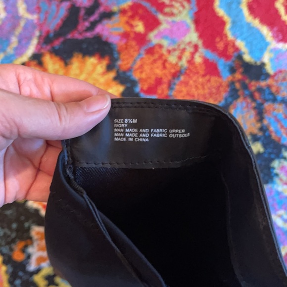 New Rampage black boots Sz 8.5 - Picture 4 of 4